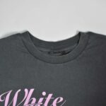 تیشرت نخی مردانه طوسی تیره طرحدار