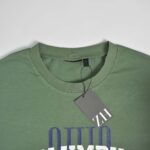 تیشرت نخی مردانه سبز