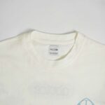 تیشرت نخی مردانه سفید طرحدار