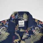 پیراهن هاوایی مردانه سرمه ای تیره Only&Sons