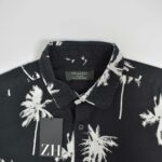 پیراهن هاوایی مردانه مشکی طرح نخل Primark