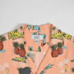 پیراهن هاوایی مردانه طرح آناناس ماتیکی Croft&barrow