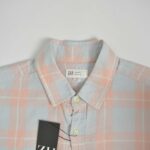 پیراهن لینن مردانه شطرنجی چند رنگ Gap