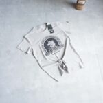 تیشرت طوسی روشن زنانه Adidas