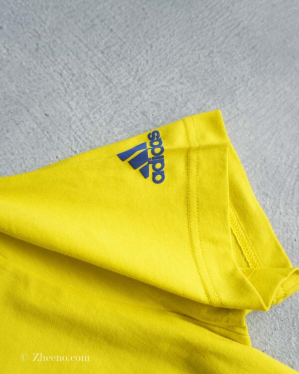 تیشرت زرد زنانه Adidas - Image 4
