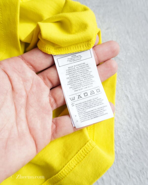 تیشرت زرد زنانه Adidas - Image 5