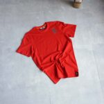 تیشرت نخی مردانه قرمز Herock