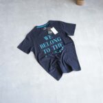 تیشرت نخی مردانه سرمه ای تیره Ebound denim