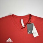 تیشرت قرمز مردانه Adidas