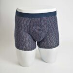 شورت سرمه ای طرح ریز LC waikiki