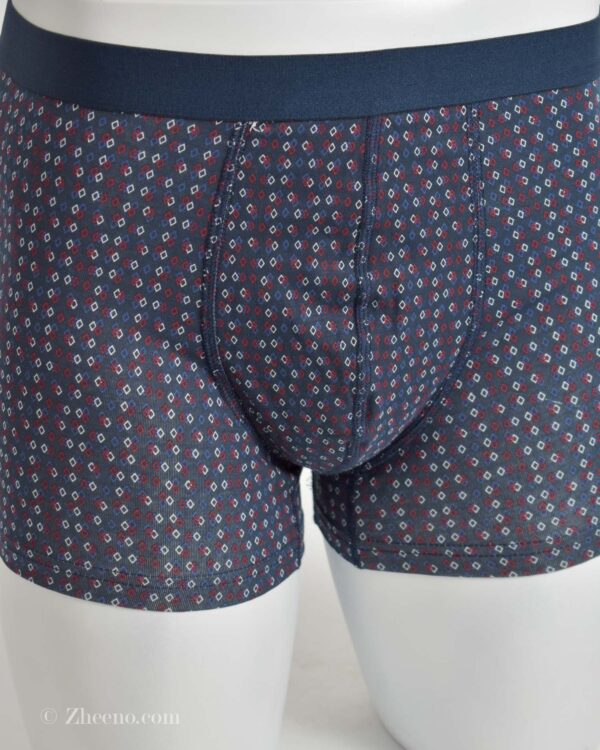 شورت سرمه ای طرح ریز LC waikiki