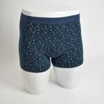 شورت سرمه ای طرح ریز کمر سرمه ای LC waikiki