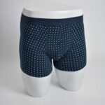 شورت سرمه ای طرح ریز LC waikiki