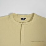 تیشرت نخی مردانه کرمی