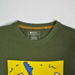 تیشرت نخی مردانه سبز تیره Mountain warehouse