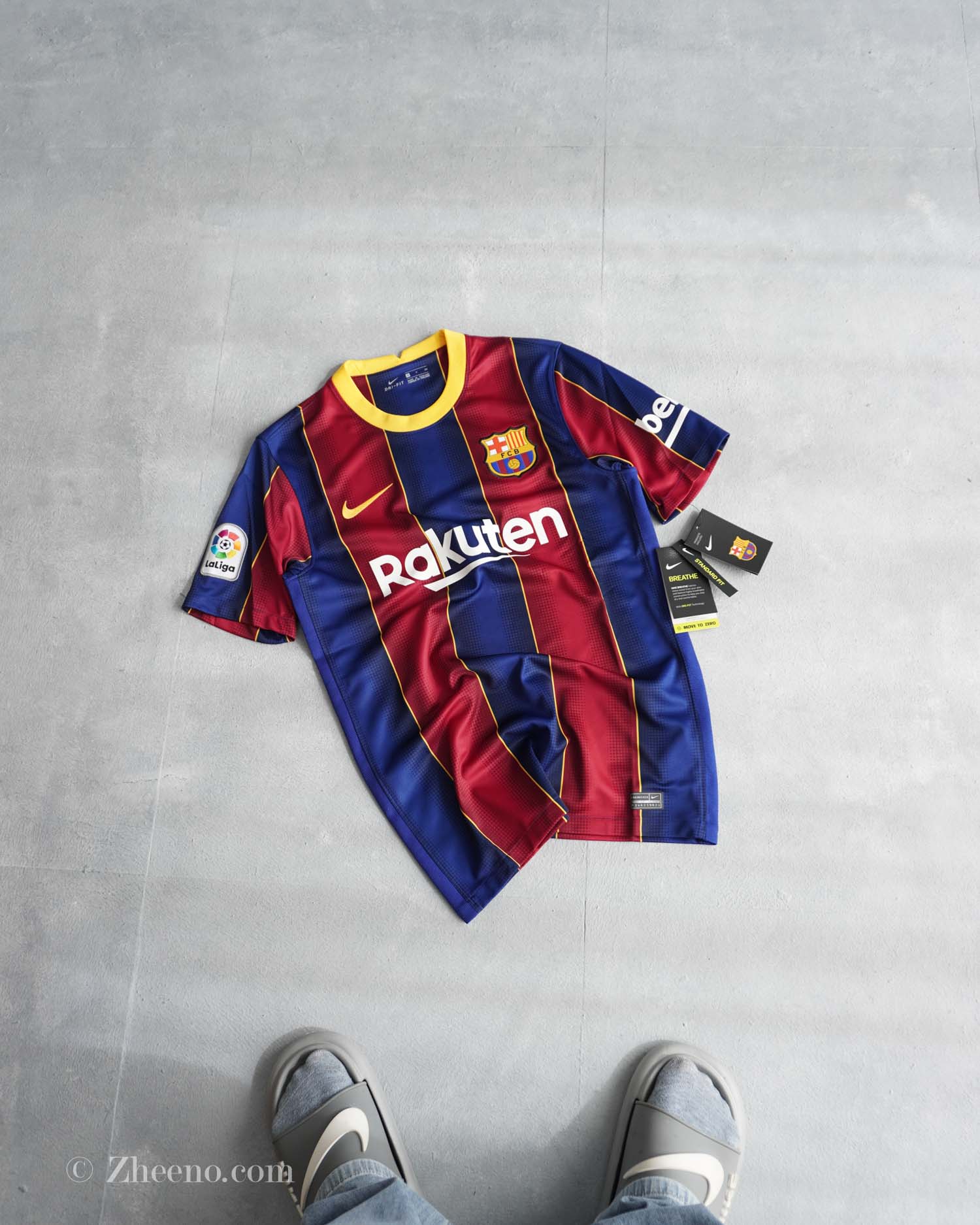 zhcjjj-1075 تیشرت ورزشی بارسلونا مردانه Nike - Image 1