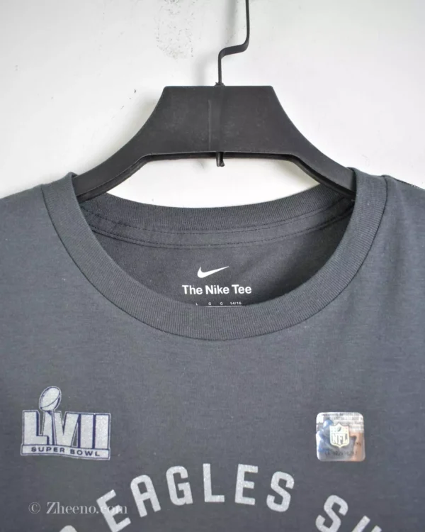 تیشرت نخی طوسی سربی مردانه Nike - Image 3