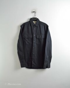 پیراهن کتان آستین بلند H&M