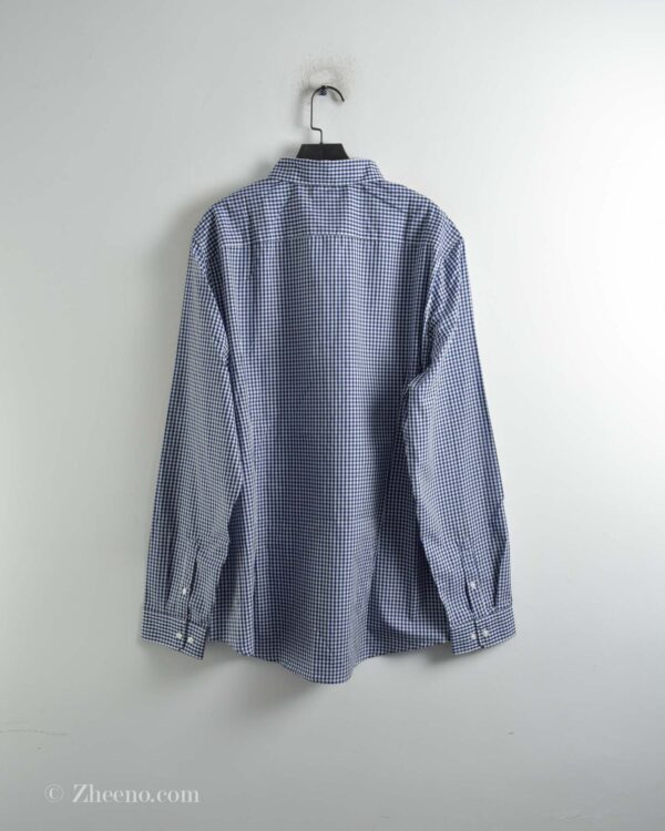 پیراهن نخی چهارخونه آستین بلند ‏H&M