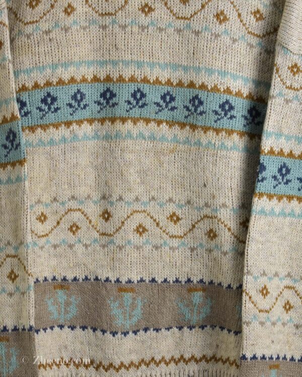 بافت وینتیج طرح دار