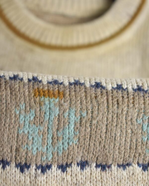 بافت وینتیج طرح دار