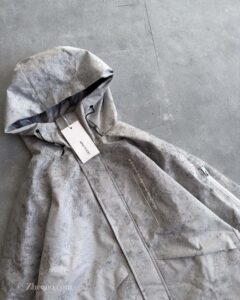 جکت کلاه دار طوسی Jack&Jones