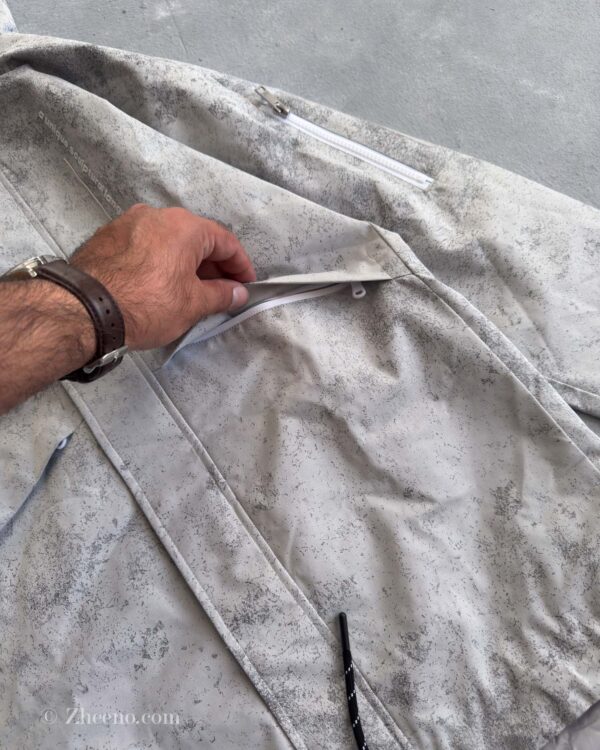 جکت کلاه دار طوسی Jack&Jones