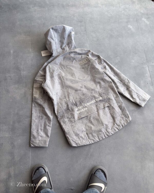 جکت کلاه دار طوسی Jack&Jones