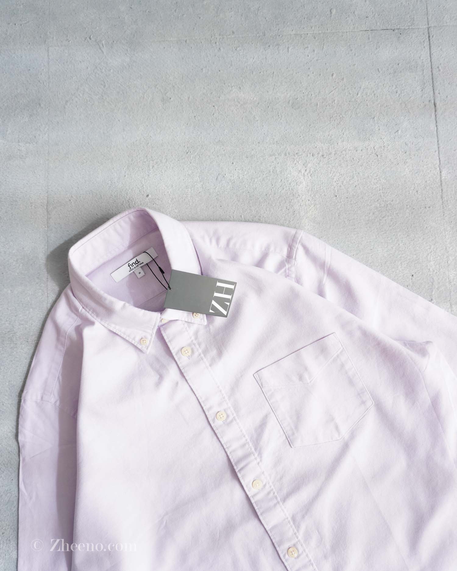 zhcp-1007 پیراهن نخی یاسی آستین بلند Find - Image 2