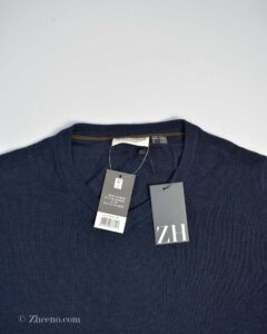 بافت ساده یقه هفت سرمه‌ای Nobel League