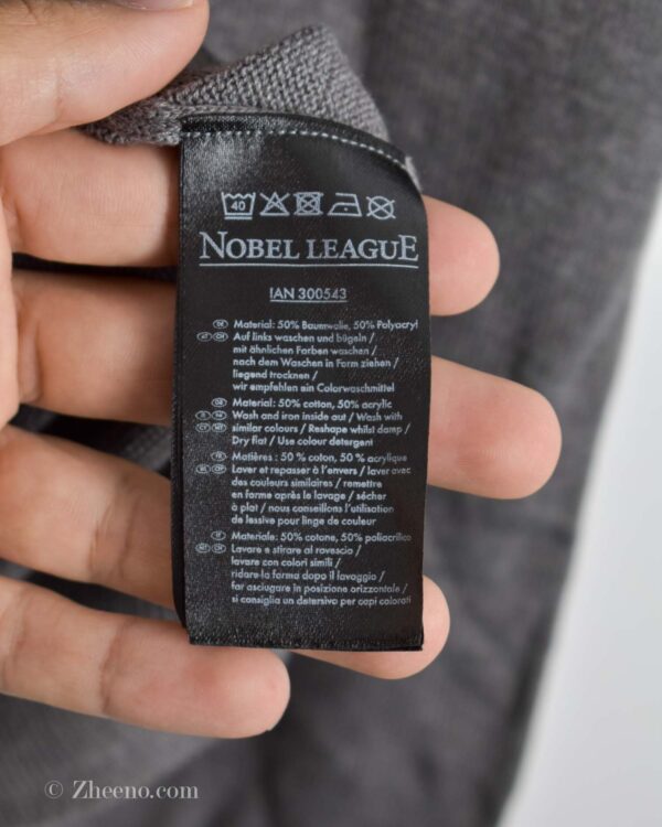 بافت یقه هفت طوسی Nobel League