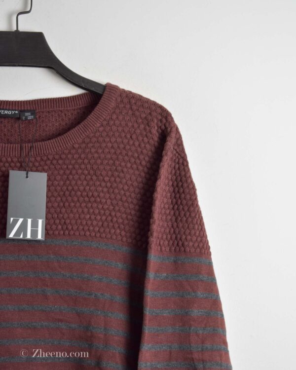 بافت راه راه یقه گرد Livergy