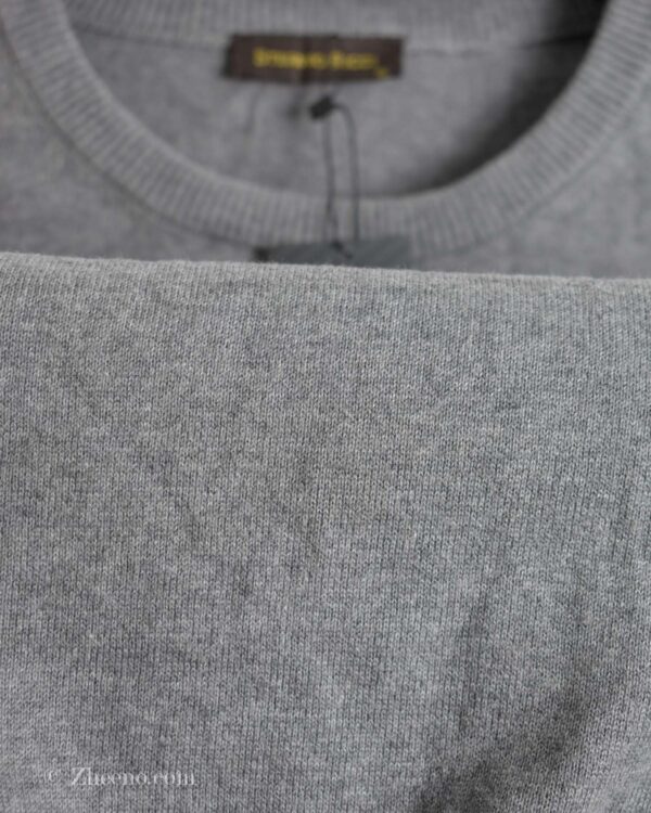 بافت یقه گرد طوسی Stefano Ricci