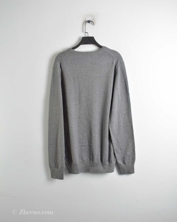 بافت یقه گرد طوسی Stefano Ricci