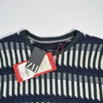 بافت یقه گرد طرح دار S.oliwen