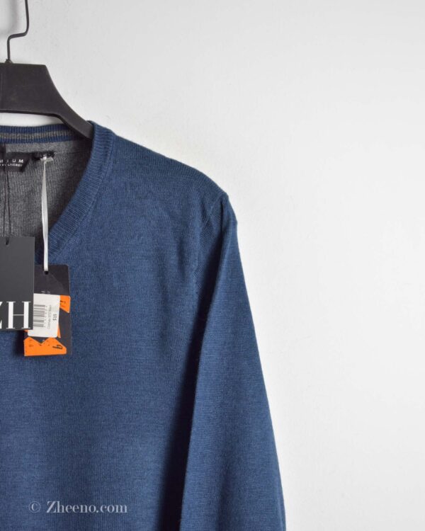 بافت یقه هفت سرمه ای Livergy