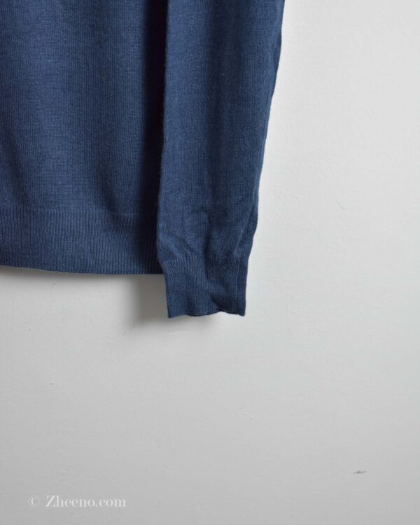 بافت یقه هفت سرمه ای Livergy