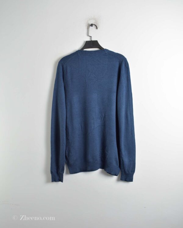 بافت یقه هفت سرمه ای Livergy