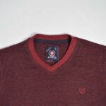 بافت یقه هفت عنابی Rubys