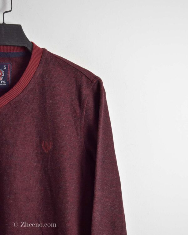 بافت یقه هفت عنابی Rubys