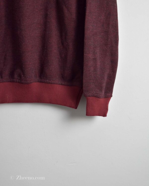 بافت یقه هفت عنابی Rubys