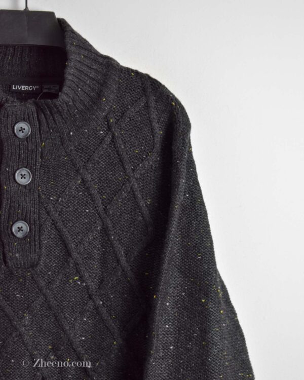 بافت ضخیم سه دکمه نوک مدادی Livergy