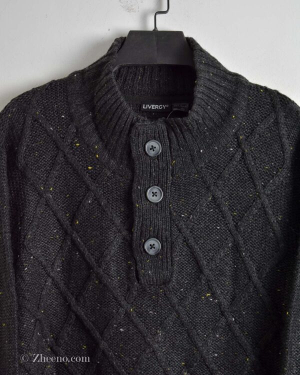 بافت ضخیم سه دکمه نوک مدادی Livergy