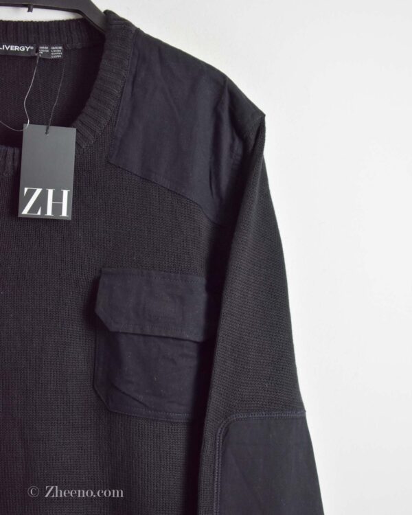 بافت مشکی ساده Parkside