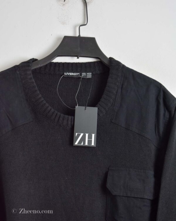 بافت مشکی ساده Parkside