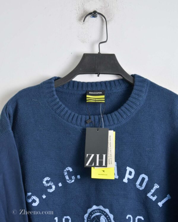 بافت سرمه ای طرح دار Diadora