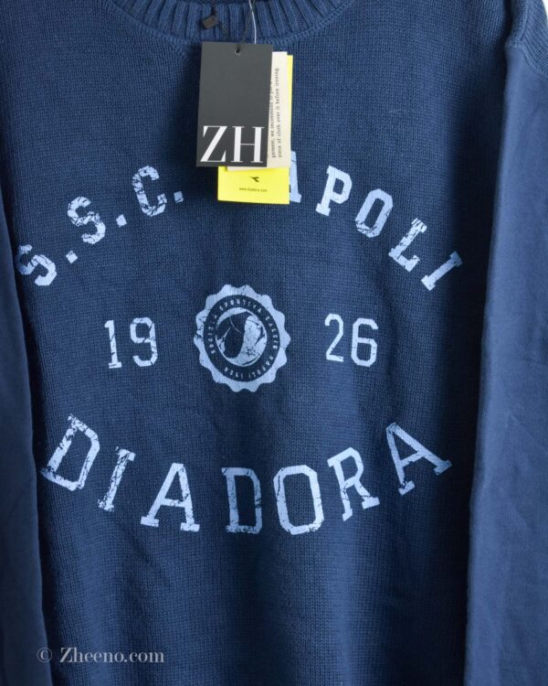 بافت سرمه ای طرح دار Diadora