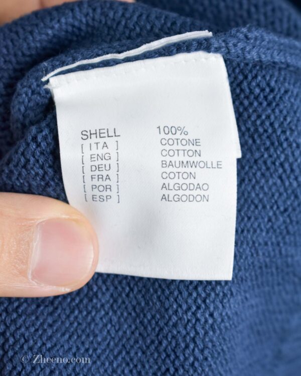 بافت سرمه ای طرح دار Diadora