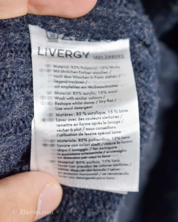 کاردیگن سرمه ای Livergy