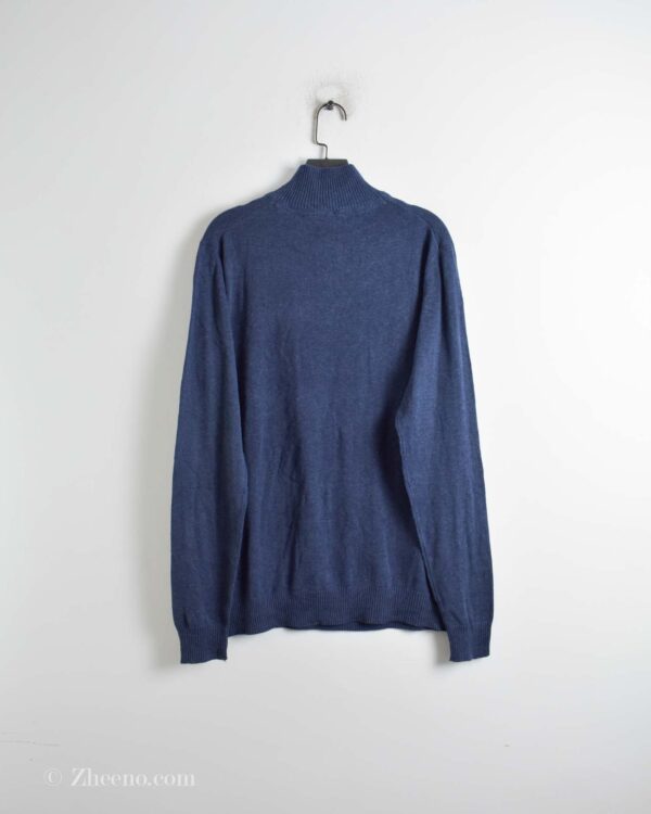 بافت دکمه دار سرمه ای Livergy